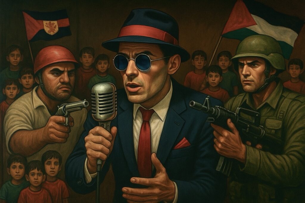 Palermo paura e delirio, Gaza capro espiatorio