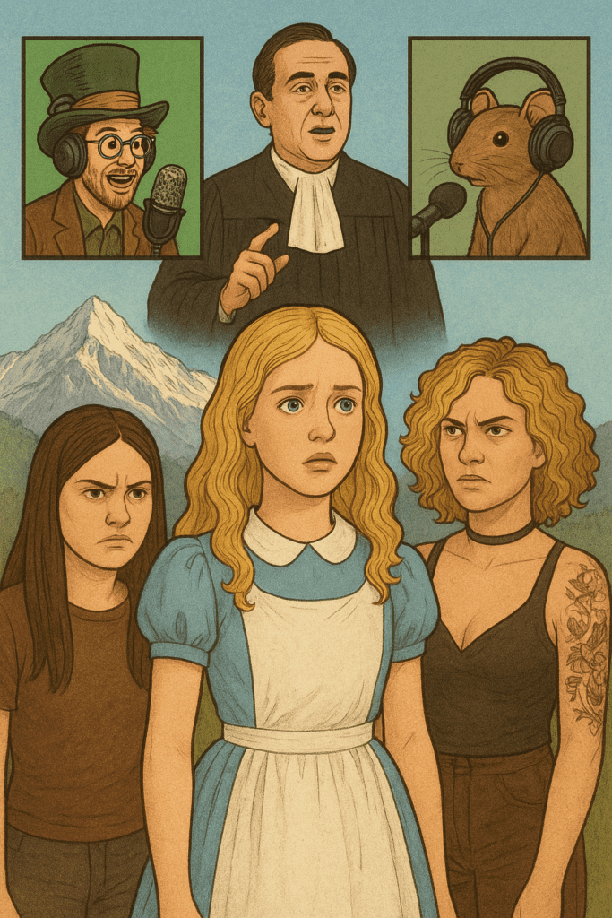 Alice e le femmes fatales nello Stivale delle meraviglie – una fiaba lisergica